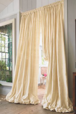 Silk Balloon Drapery Panel