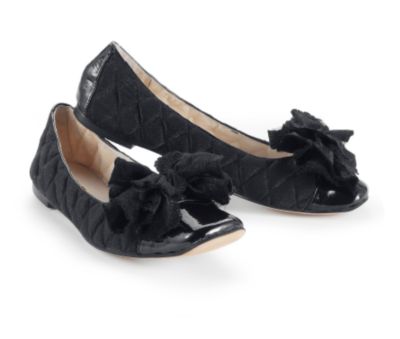 Quilted Bow Flat
