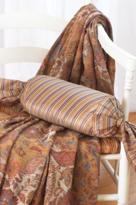 Khatun Silk Bolster Pillow