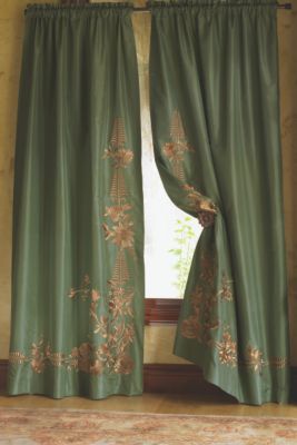Tosca Silk Drapery Panel
