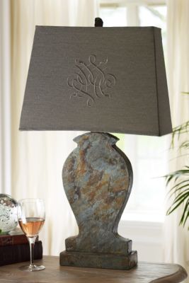 Slate Table Lamp