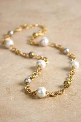 Silk Pearl Chain