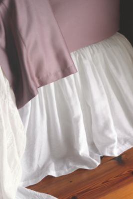 Celeste Voile Bedskirt