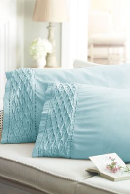 Ingrid Smocked Extra Pillowcase Pair