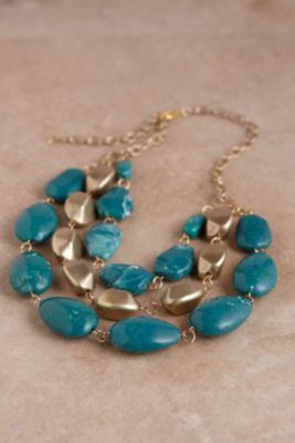 Chunky Turq Necklace