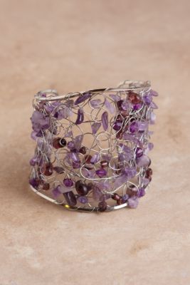 Stone Web Bracelet
