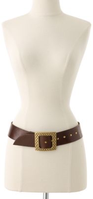 Byron Leather Belt   Brown