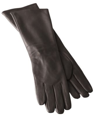 Leila Leather Gloves   Brown