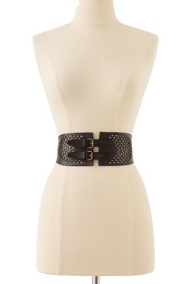 Lucinda Leather Stretch Belt