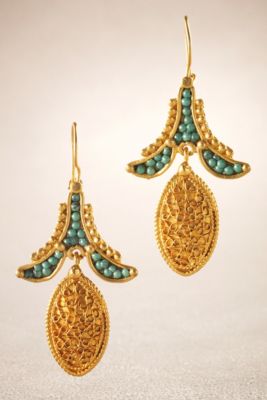 18K Artifact Earring