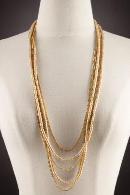 Layers of Chains Necklace