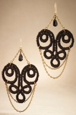 Vintage Swirl Earring