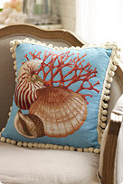 Seaside Tapestry Pillow