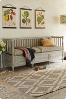 Provence Storage Bench