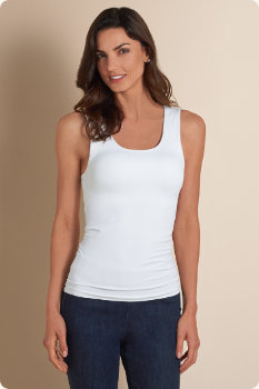 Seamless Tank with Padded Support