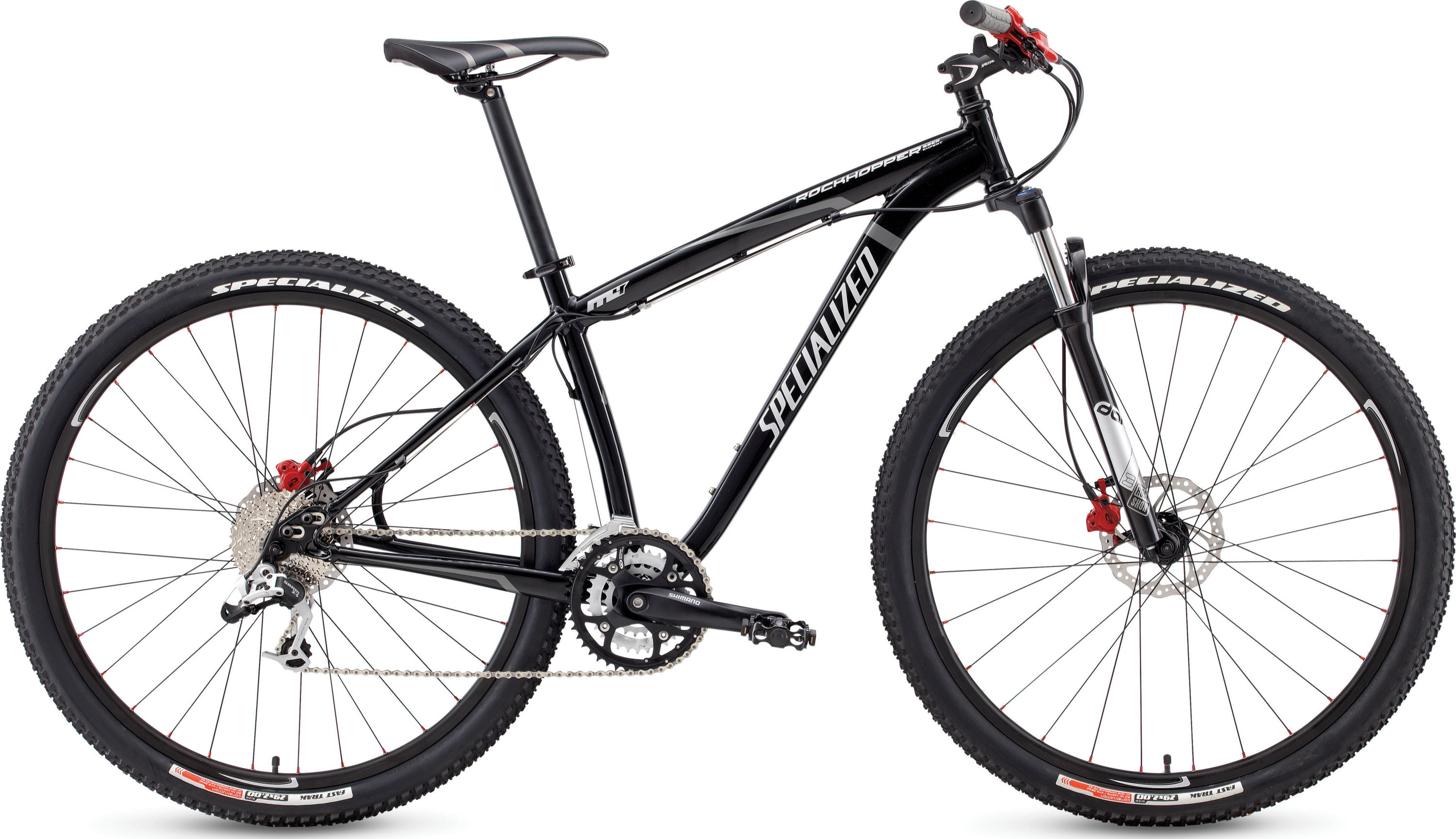 specialized rockhopper black and red