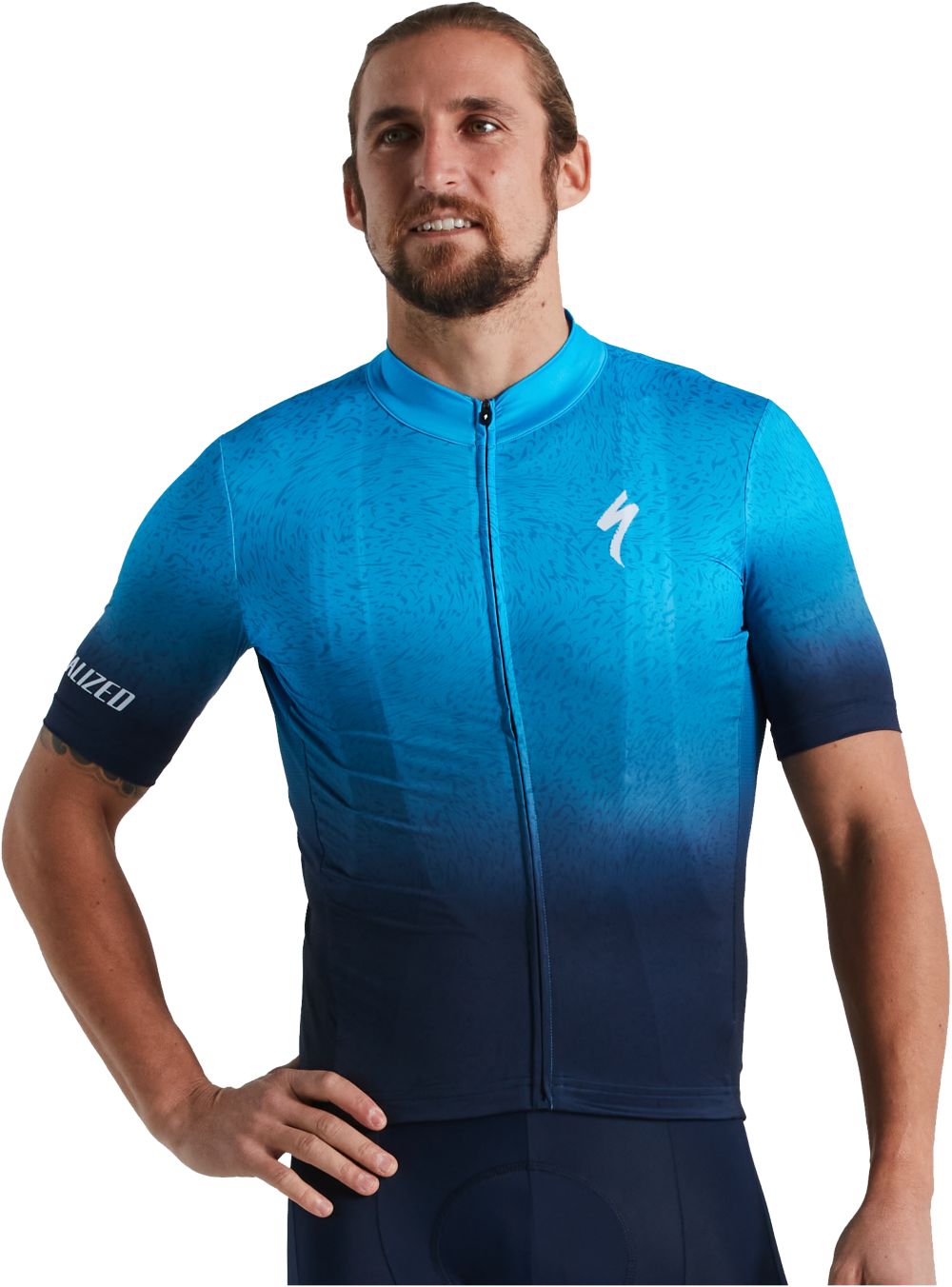 Specialized RBX Comp Jersey shortsleeve, navy-tobacco