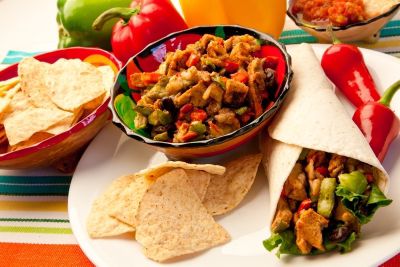 Chicken Fajita Wrap - single serving