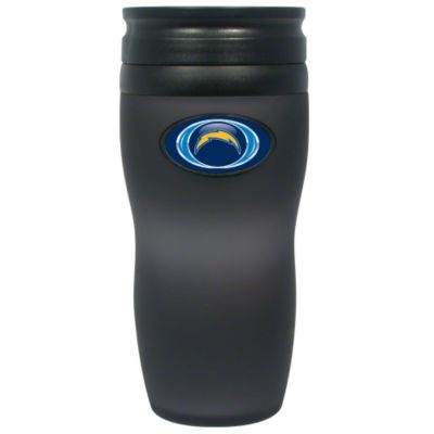 Chargers Soft Touch Travel Tumbler