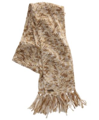 Women's Black Tie Scarf