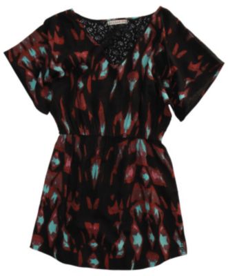 Women's Wild One Dress - Black Patterned