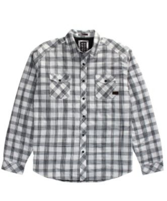 Men's Space Age Shirt - White Patterned