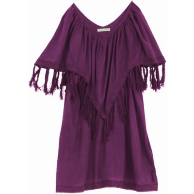 Women's Washed up Tunic Dress - Pink Pattern