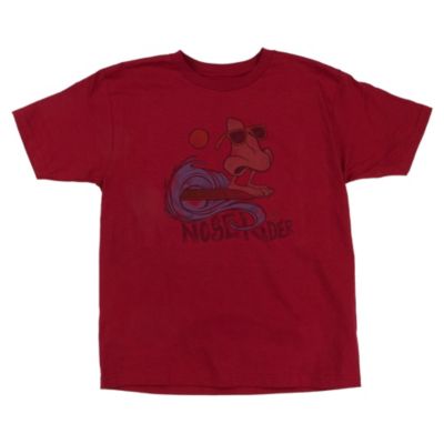 Boys' Nose Rider Short Sleeve Tee - Red