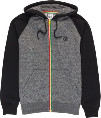 Men's Field Zip Fleece Jacket - Black