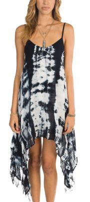 Women's By The Shore Dress - Black Patterned