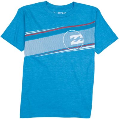 Boys' Stepper Logo Short Sleeve Tee - Blue
