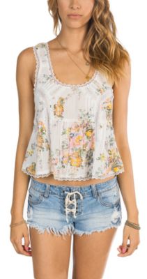 Women's Always in Luv Floral Tank - Pattern