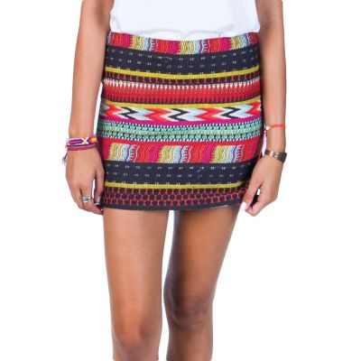 Women's Sweet Armor Mini Skirt - Pattern