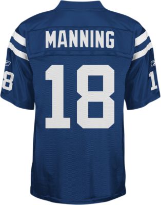 Men's Indianapolis Colts Peyton Manning Replica Home Jersey
