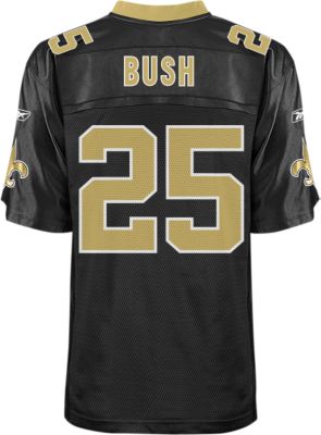 Men's New Orleans Saints Reggie Bush Replica Home Jersey