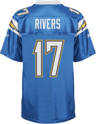 Men's San Diego Chargers Philip Rivers Replica Alternate Jersey