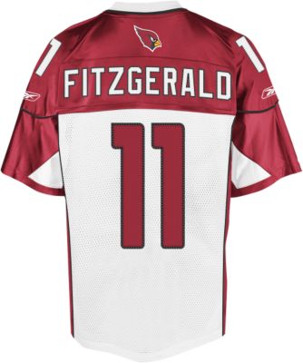 Men's Arizona Cardinals Larry Fitzgerald Adult Premier Road Jersey