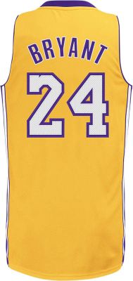 Men's Lakers Bryant Home Jersey - Gold