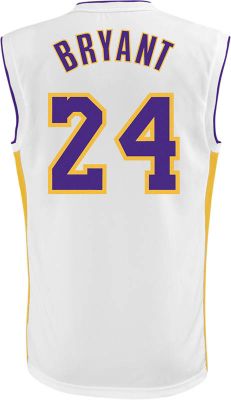Lakers Bryant Alt Jersey - White