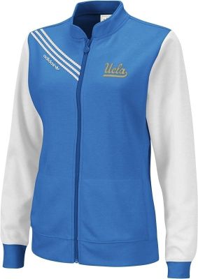 Women's UCLA BTC Track Jacket - Blue Patterned