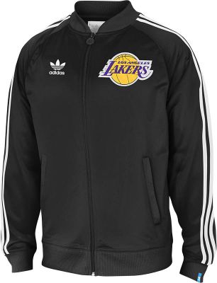 Men's Lakers Legacy Track Jacket - Black