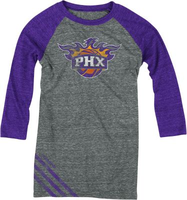 Women's Suns Big Stripes Raglan Tee - Purple