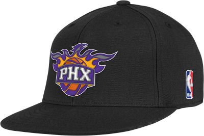 Men's Suns Flat Brim Flex Cap - Black