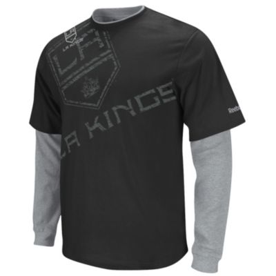 Men's Kings Scrimmage Splitter L/S Tee - Black