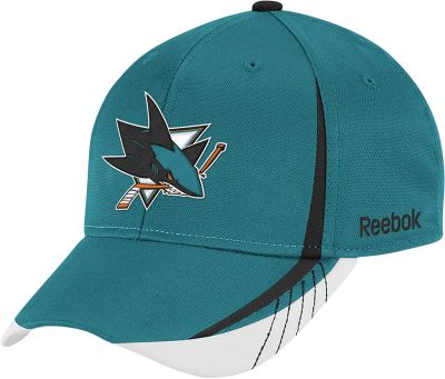 Men's Sharks Structured Flex Cap - Turquoise / Aqua