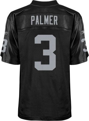 Men's Raiders Palmer Home Jersey  - Black