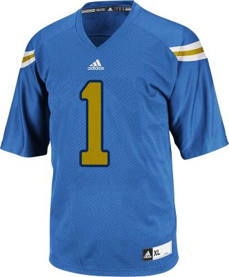Men's UCLA Replica Football # 1 Jersey - Blue