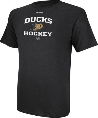 Men's Ducks Center Ice Team Tee - Black