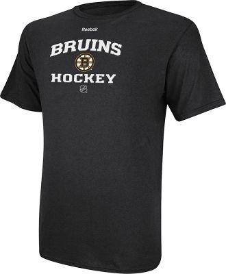 Men's Bruins Center Ice Team Tee - Black