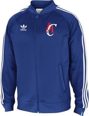 Men's Clippers Legacy Track Jacket - Royal Blue / Sapphire